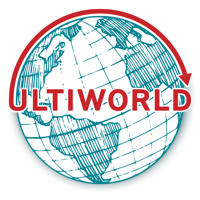 Ultiworld globe logo